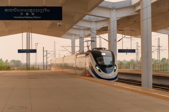 中国ラオス鉄道、国際旅客輸送で顕著な成長
