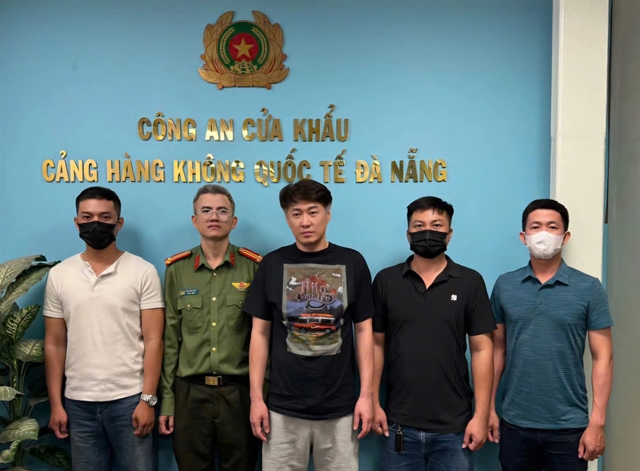 South Korean fugitive on Interpol red notice arrested at Đà Nẵng beach resort