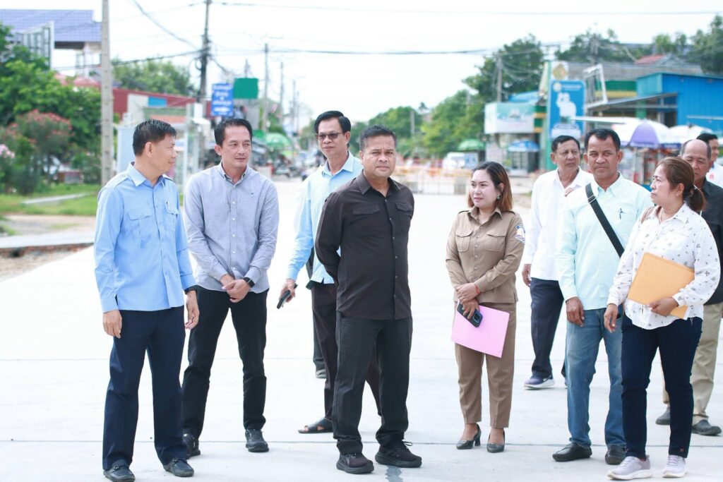 カンボジア・アラサック市、新コンクリート道路2路線供用開始 経済活性化と市民生活向上へ