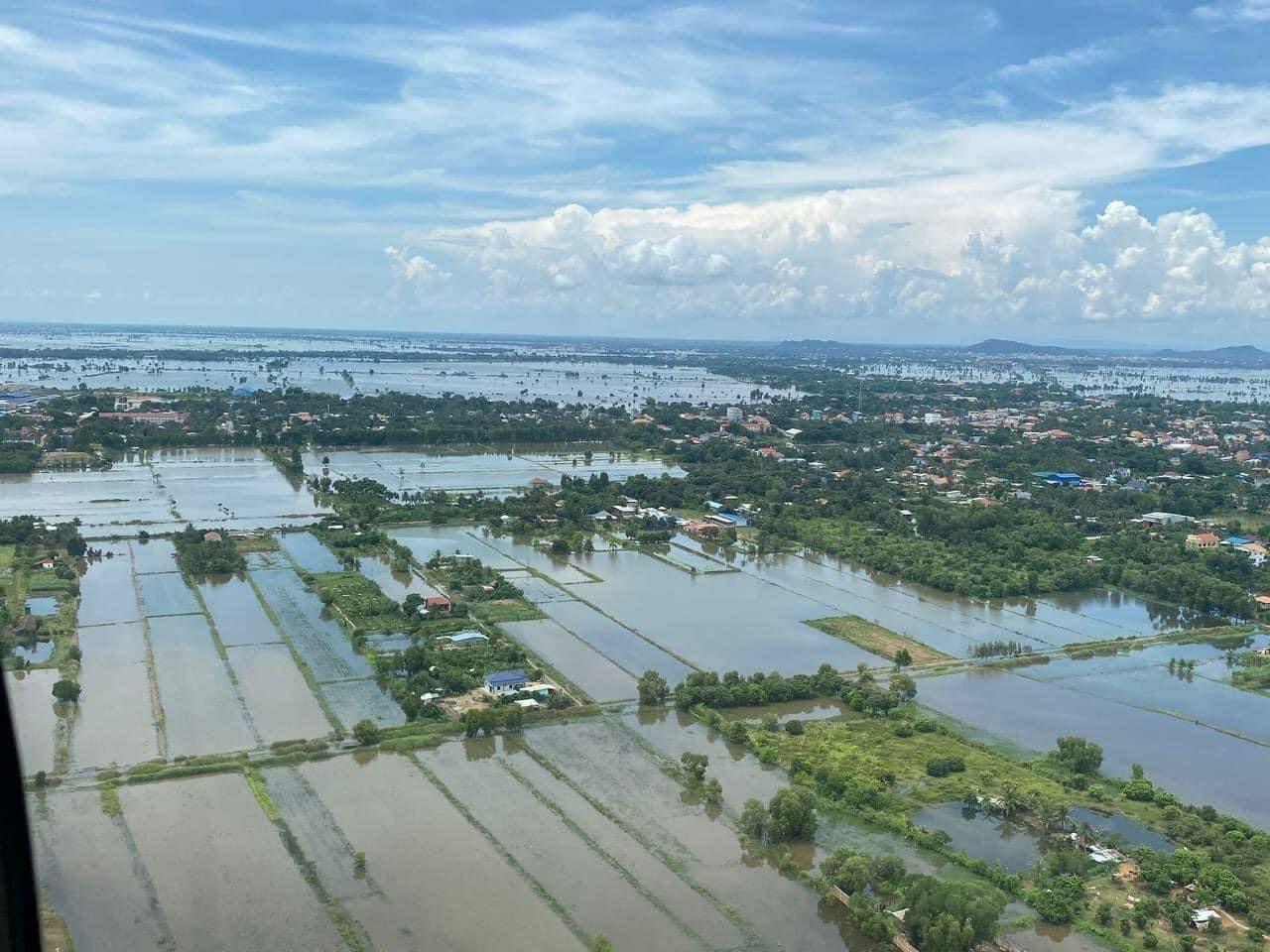 Major Floods in Cambodia's Banteay Meanchey Affect Nearly 20,000 Households, 36,000 Hectares of Rice Fields