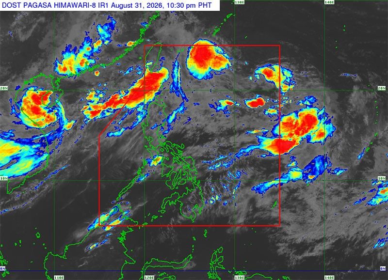 PAGASA Monitors 4 Weather Systems; Tropical Depression Pilandok May Intensify