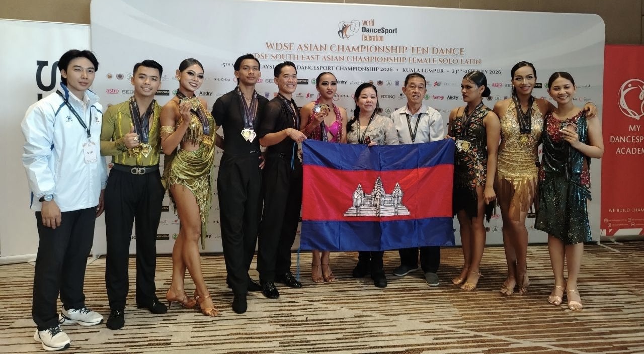 カンボジア、ダンス競技でASEAN大会メダル62個獲得