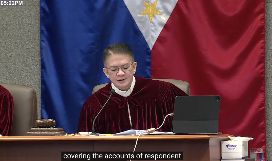 Impeachment Court Orders Subpoena for VP Sara, Husband's Financial Records