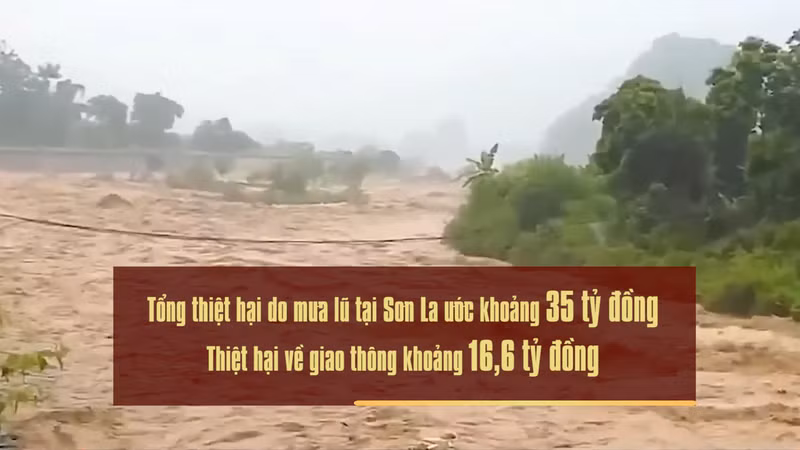 Son La Province Suffers Over 35 Billion VND in Damages from Heavy Rains