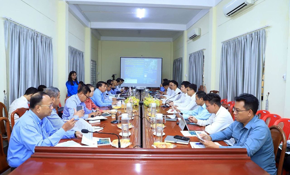 Kandal Province Holds Workshop on Funan Techo Water Resource Project's EIA