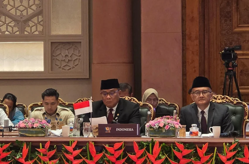 環境回復、大国の責任をインドネシア相が訴え