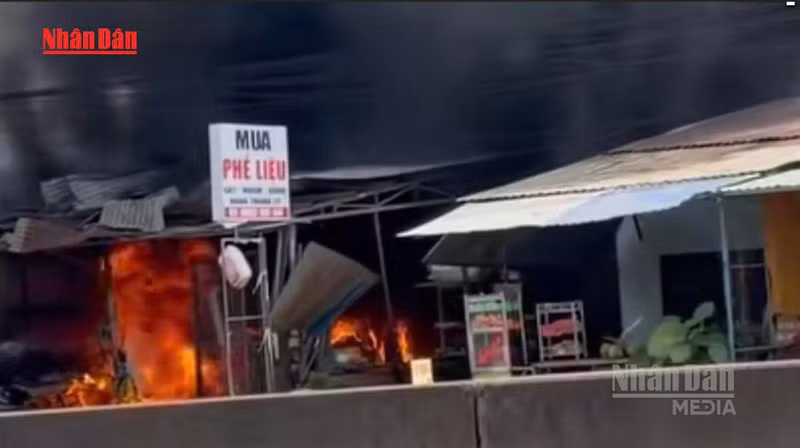 Two Dead in Major Fire and Explosion in Dong Nai Province