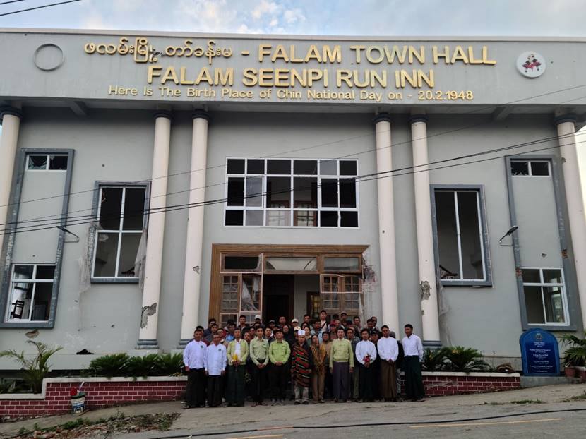 Myanmar Military Restores Administrative Control and Infrastructure in Falam, Chin State