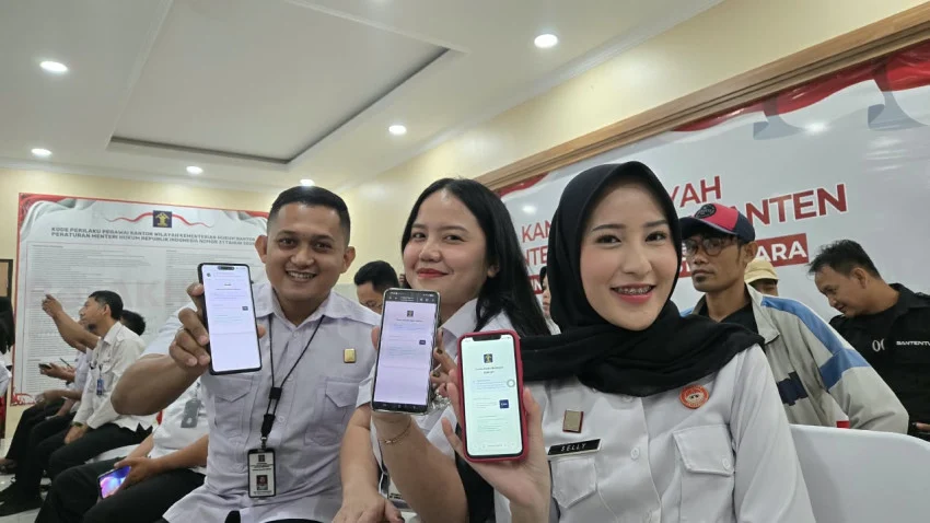 Indonesia's Ministry of Law and Human Rights Continues E-Voting, Banten Officials Elect