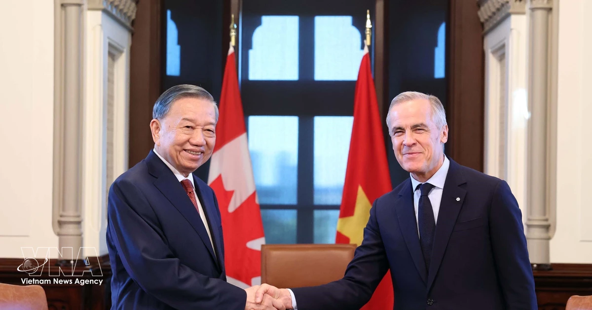 Vietnamese President holds talks with Canadian Prime Minister