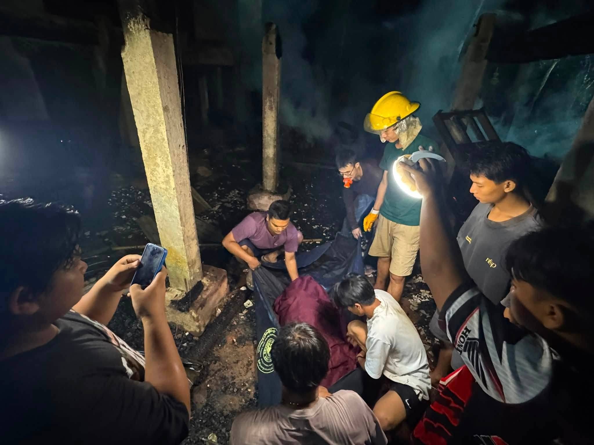 Monk Dies in Fire at Monastery Near Lamai Town, Ye Township