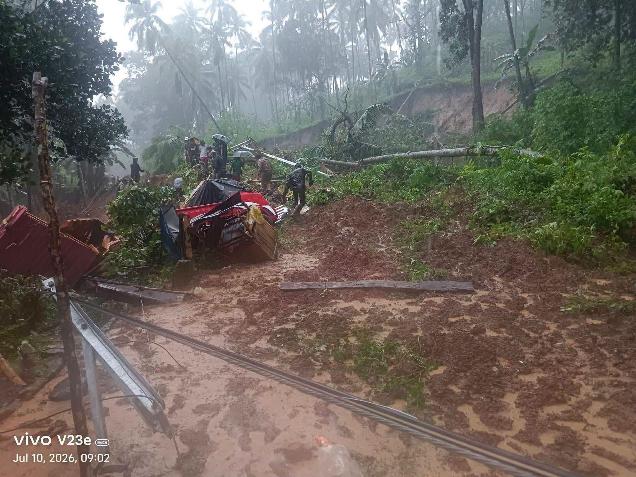 Lanao del Sur土砂崩れ、死者6人に 捜索続く