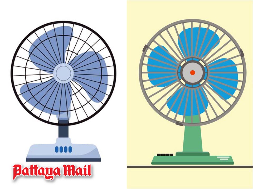 Comparing 3-blade vs 4-blade fans as Pattaya battles for cooler air and lower power bills