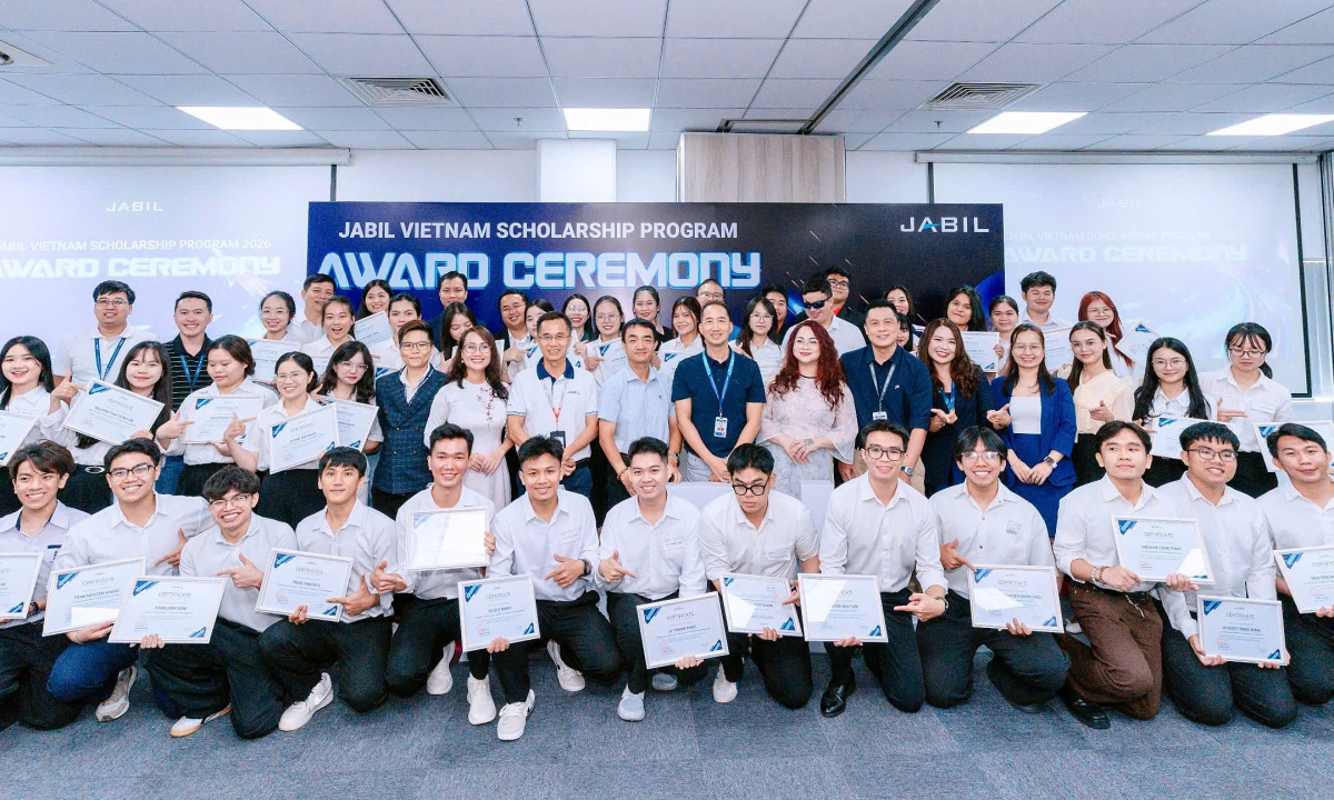 Jabil Expands Scholarship Program in Vietnam Focusing on Inclusion and Talent Development