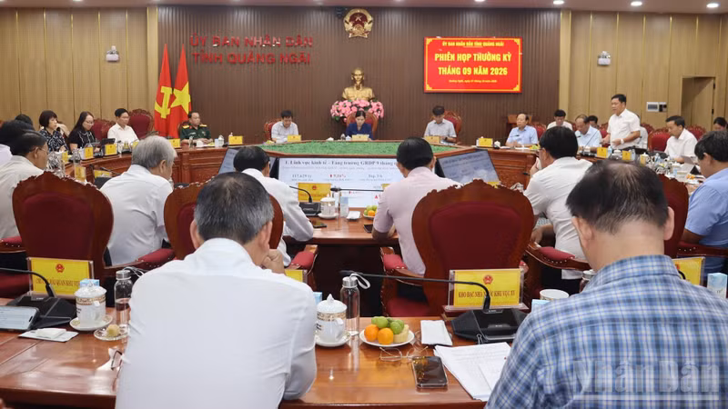 Quang Ngai Province Ranks 3rd in Economic Growth for First 9 Months of 2026