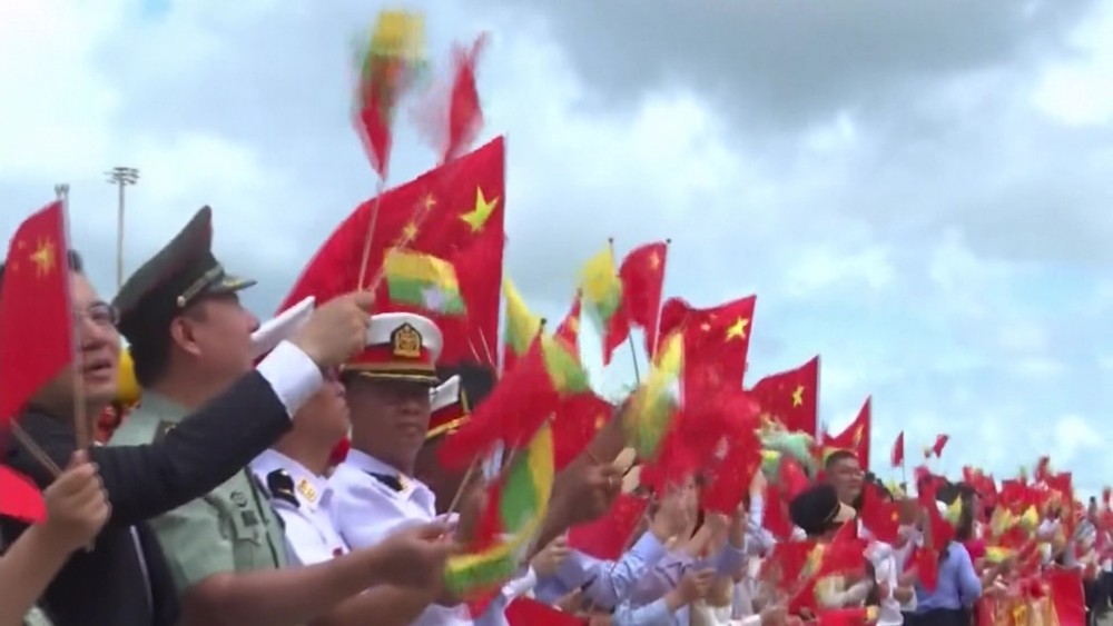 Naval Visit: Chinese Navy Fleet visits Yangon