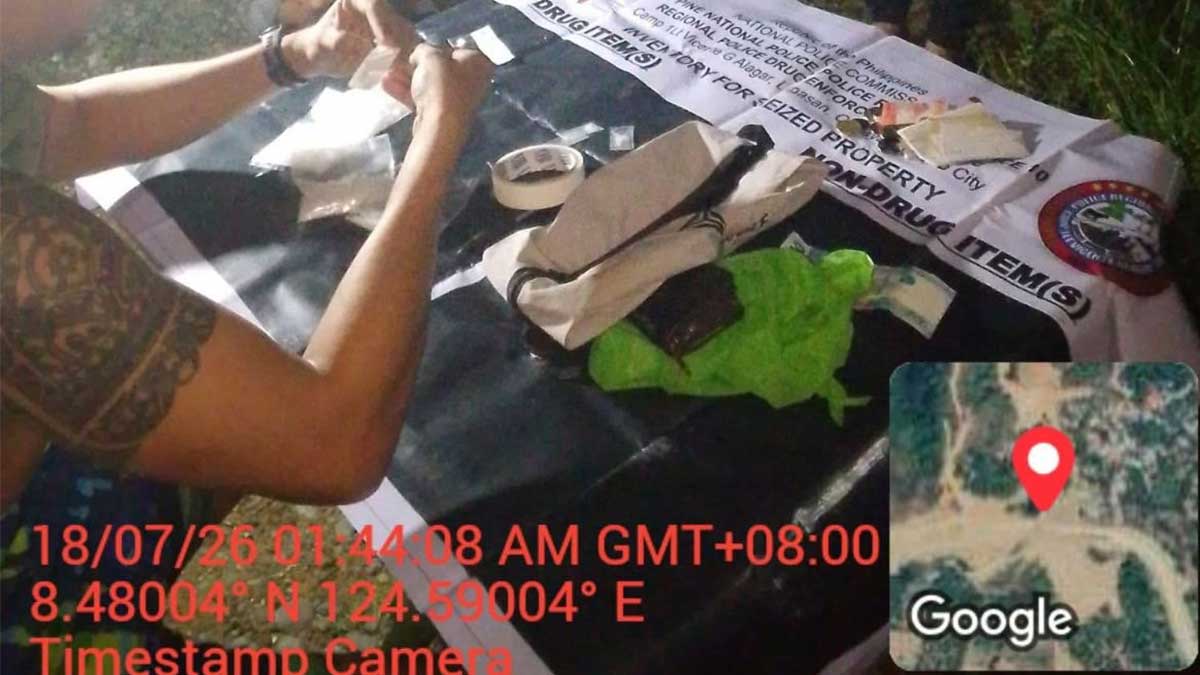 CDO Drug Suspect Busted, Over P2 Million Shabu Seized