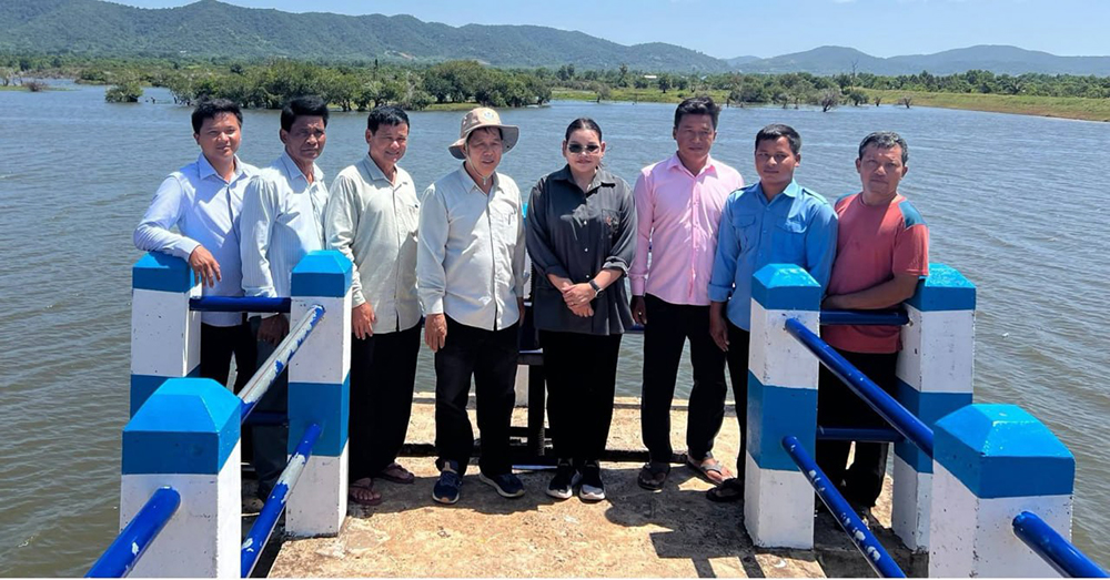 Cambodia Strengthens Water Resource Management Amidst El Niño Concerns, Inspects Kep Province Reservoirs