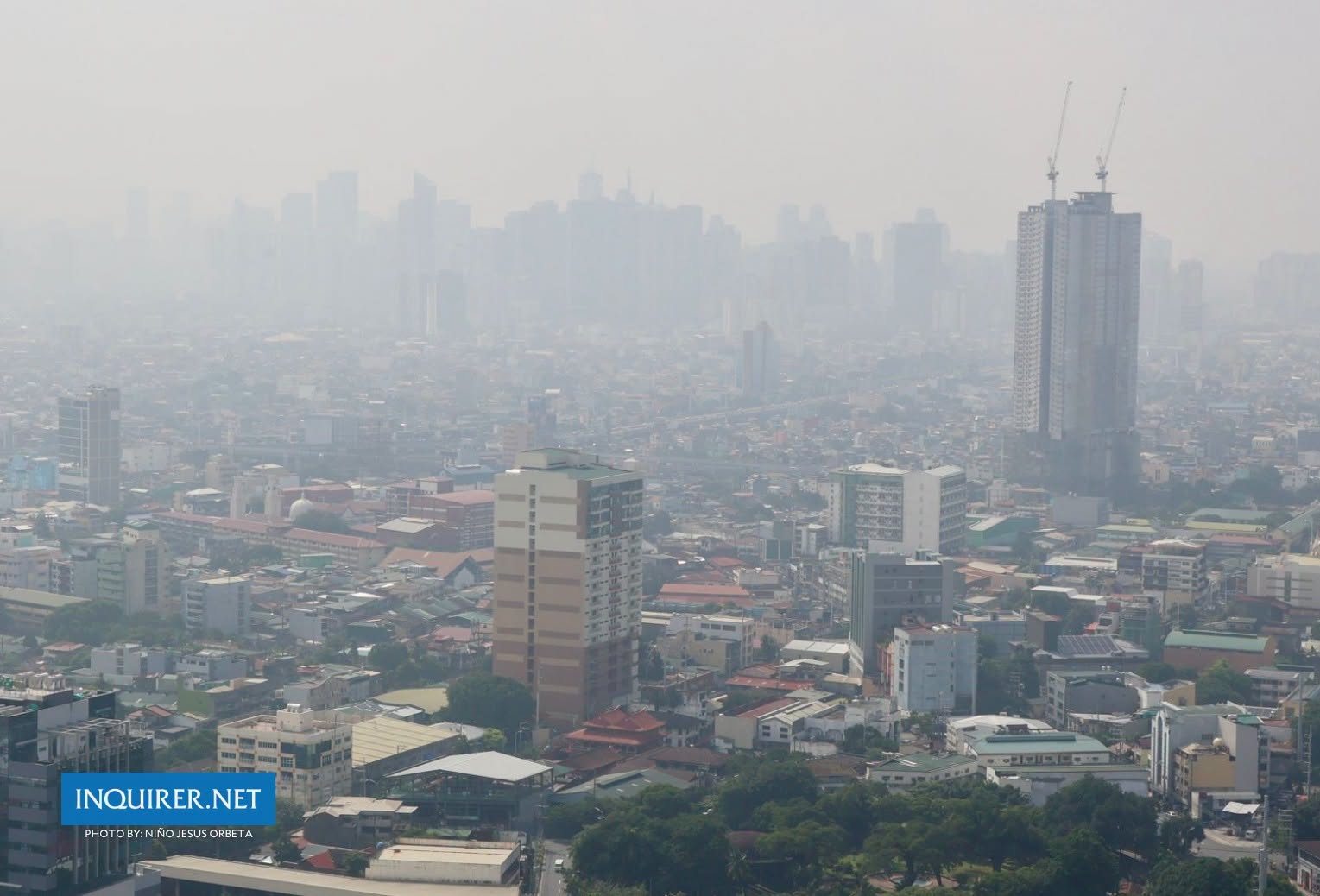 インドネシアの火災による煙害、フィリピン西部へ到達か