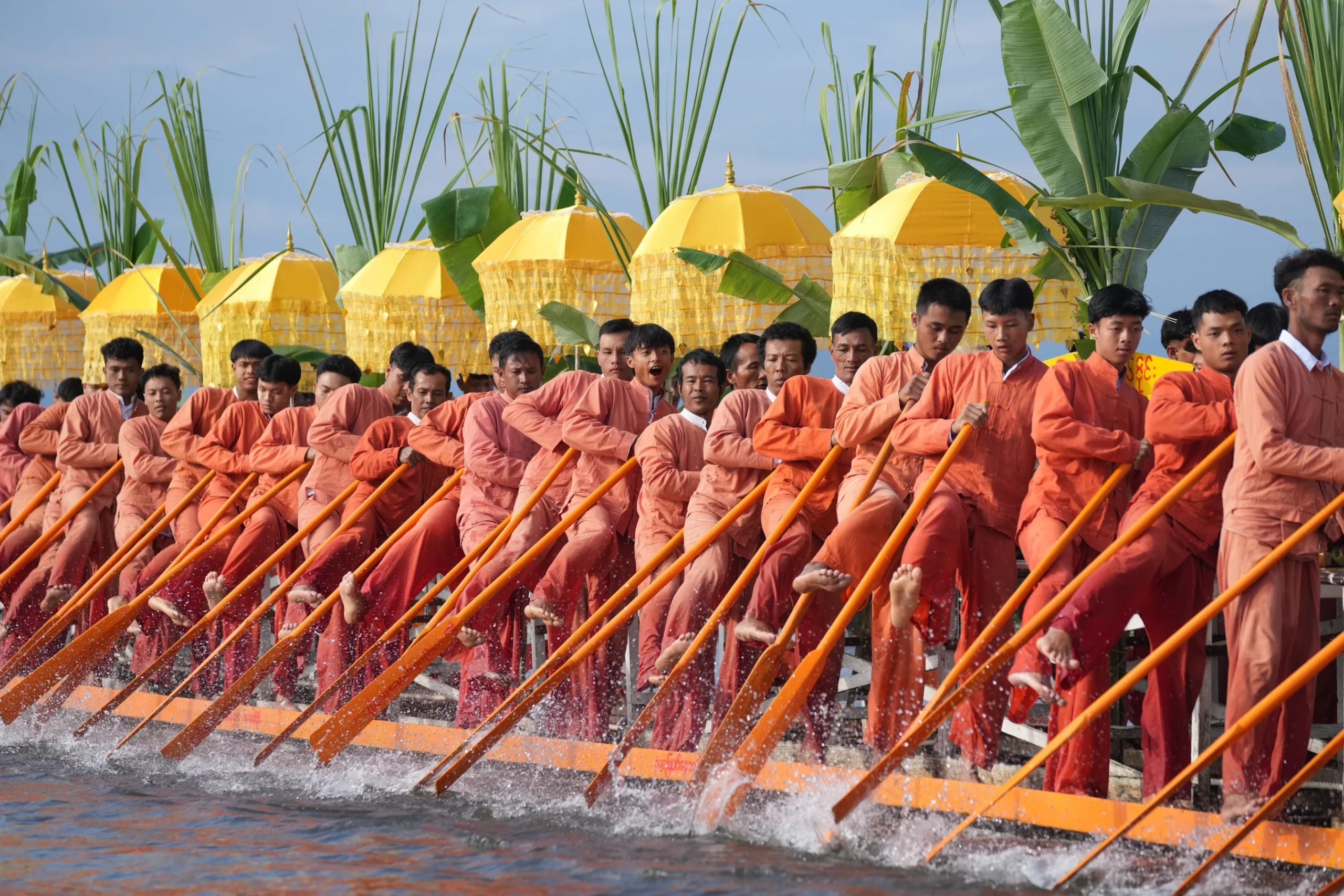 Photos show festival on Myanmar’s Inle Lake after the end of monsoon