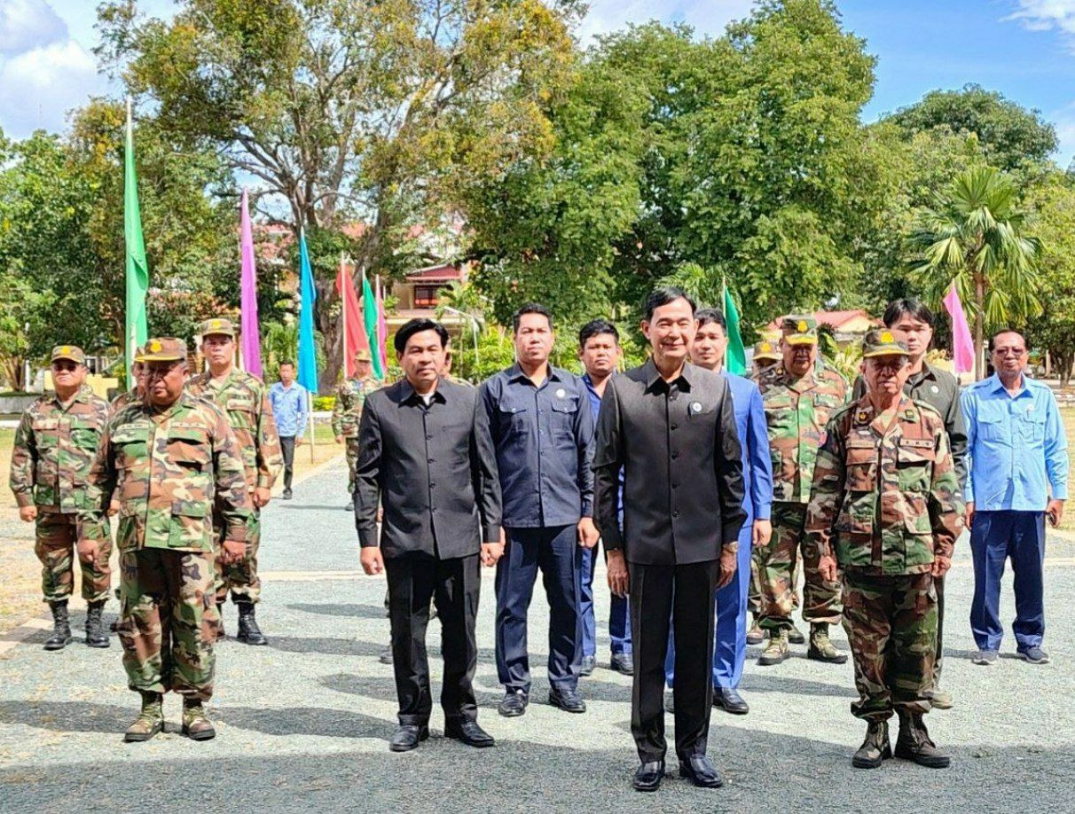 カンボジア、国防の兵士へ感謝の意を表明 治安維持部隊への慰問と支援