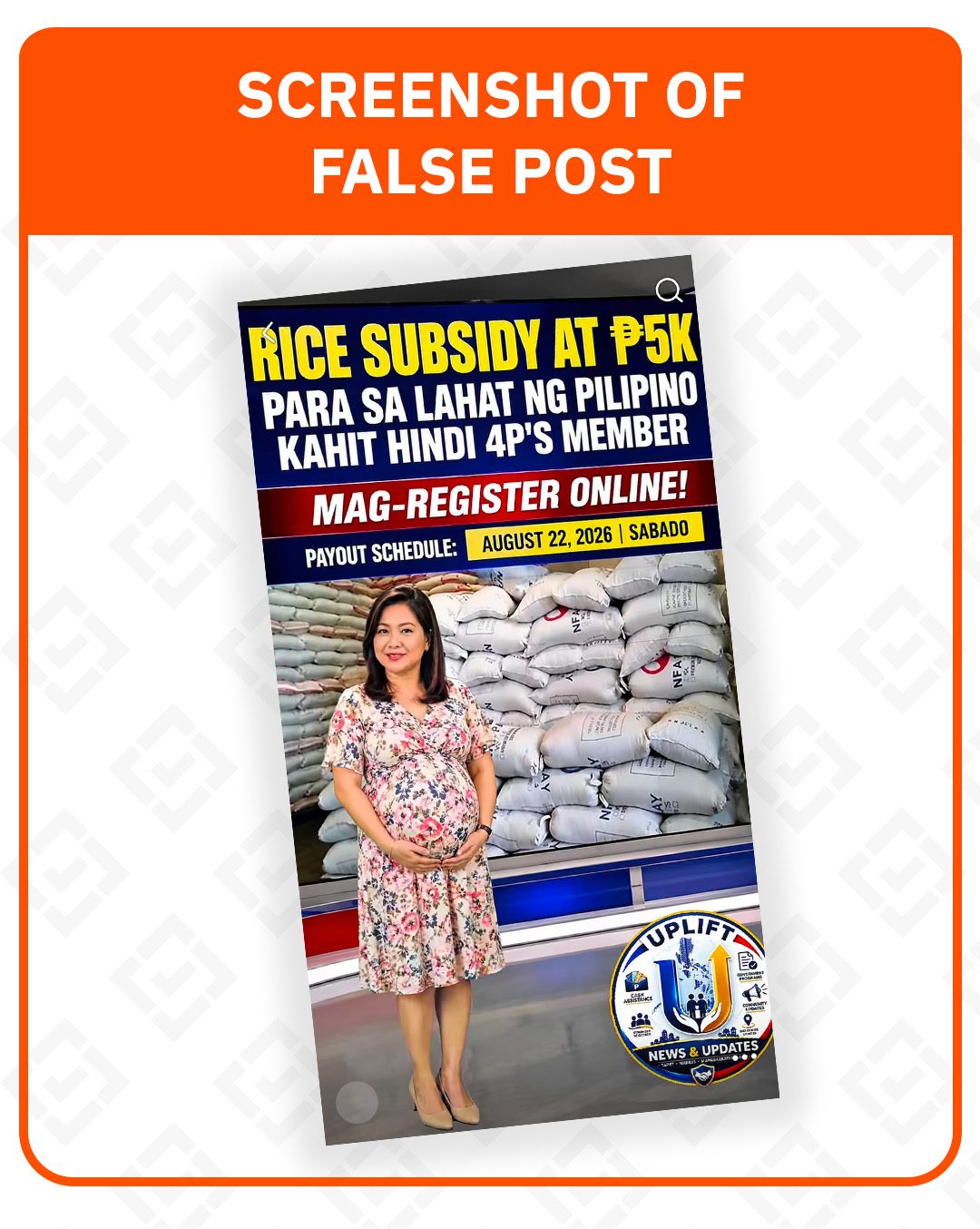 Scam Alert: P5,000 Cash Aid Claim for All Filipinos Under UPLIFT Program is False
