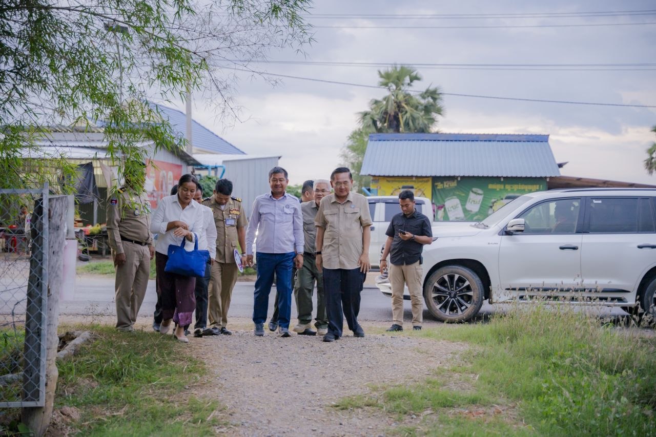 Battambang Province Donates 10 Homes to Veterans, a Gift from Prime Minister and Spouse