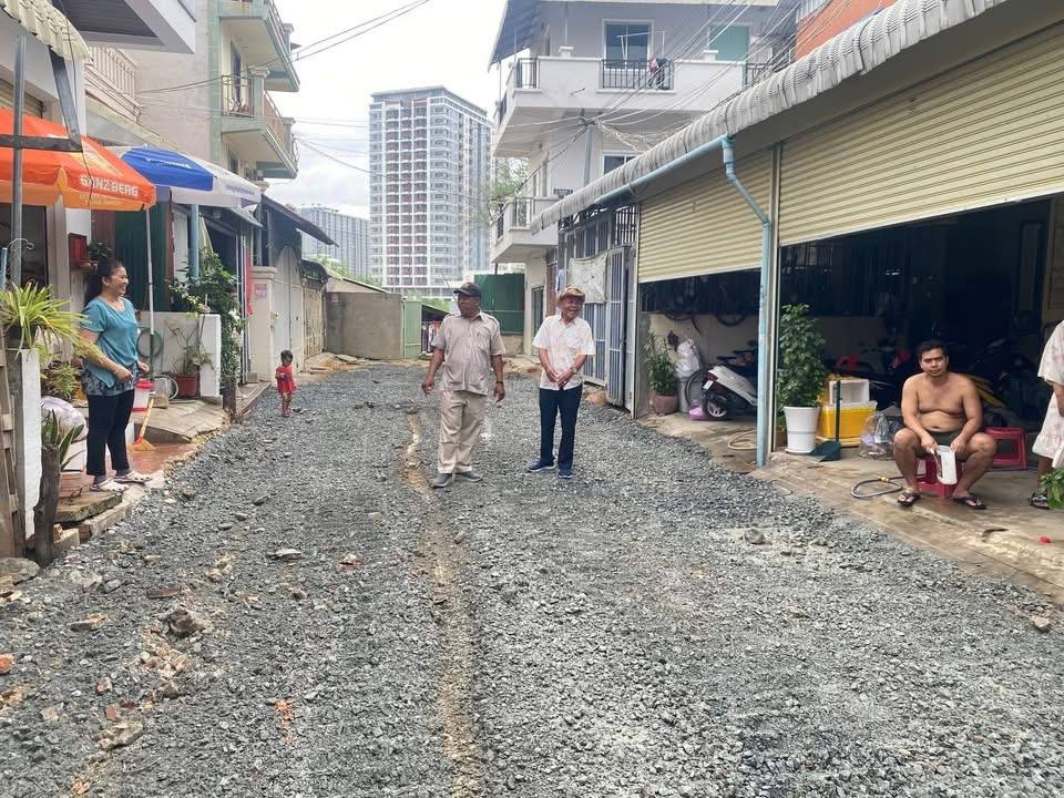 Phnom Penh New District to Build 450m Concrete Road with 2026 Commune Fund