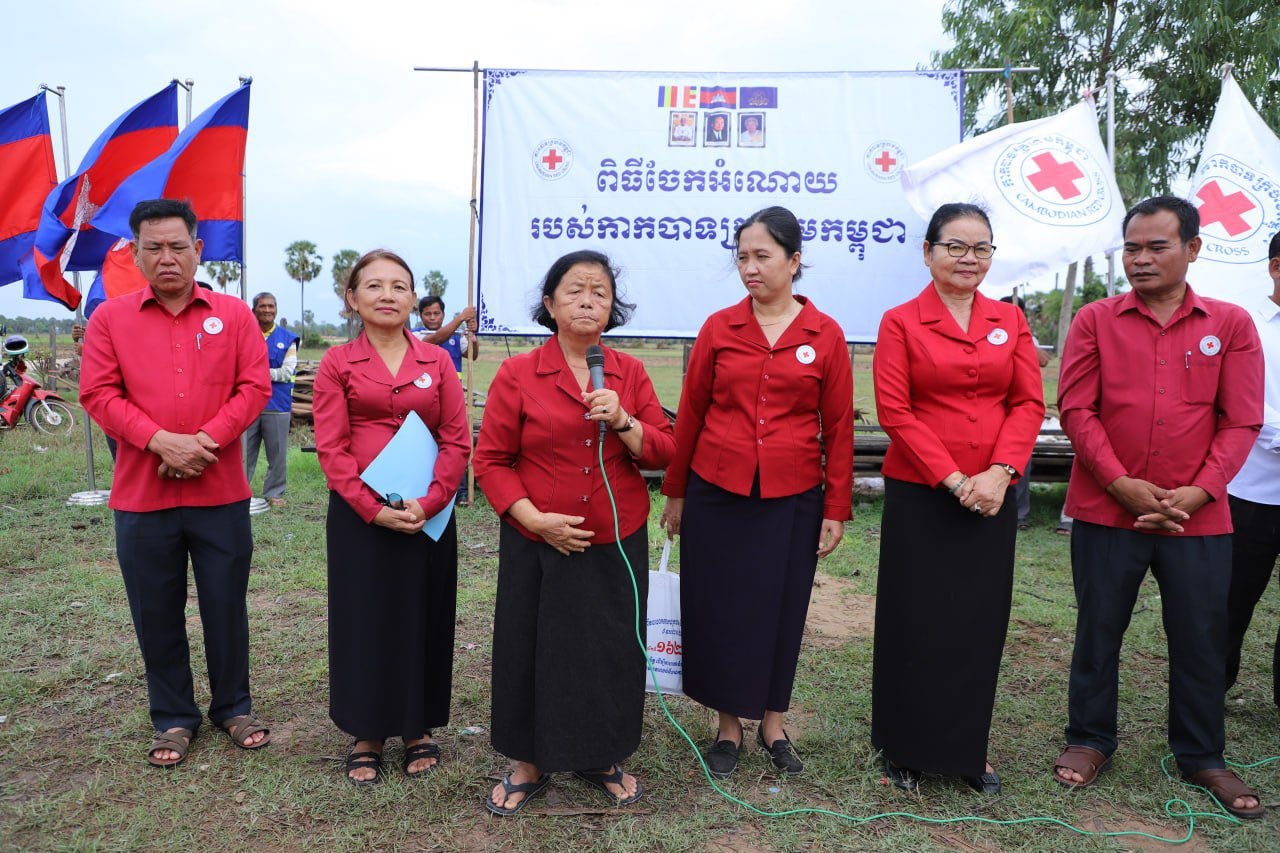 Cambodia: Red Cross Provides Aid to 264 Families Affected by Storms