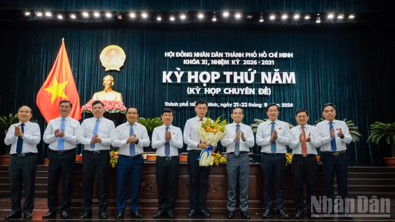 Truong Minh Huy Vu Elected Vice Chairman of Ho Chi Minh City People's Committee