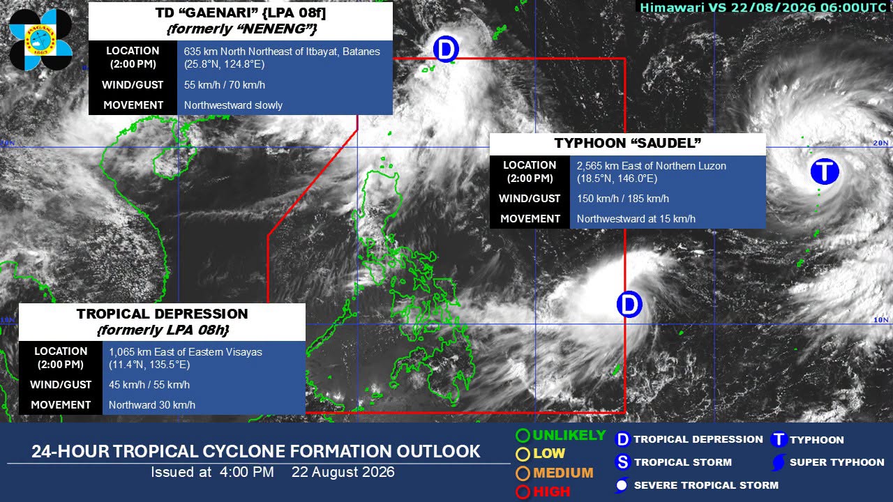 Enhanced Habagat to Bring Heavy Rains to Luzon, Western Visayas Next Week