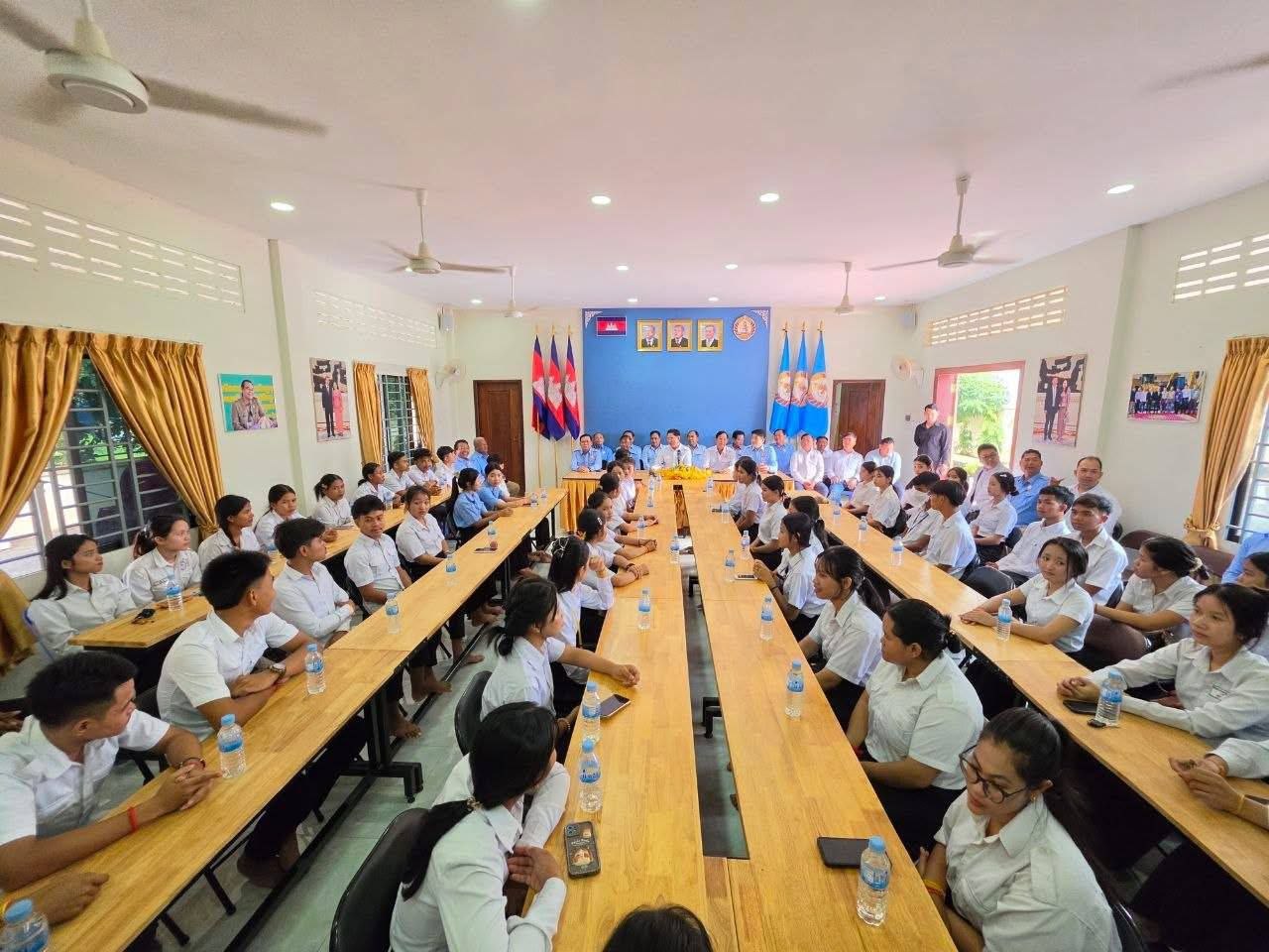 Cambodia Supports High School Exam Students and Impoverished Families