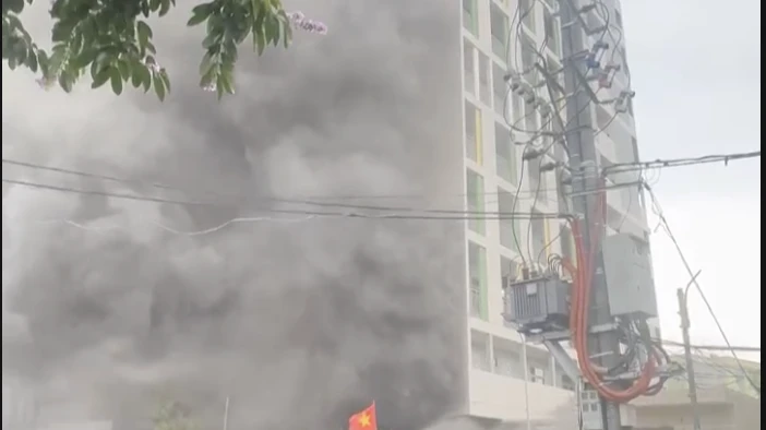 Fire contained at Lien Chieu District Medical Center in Da Nang