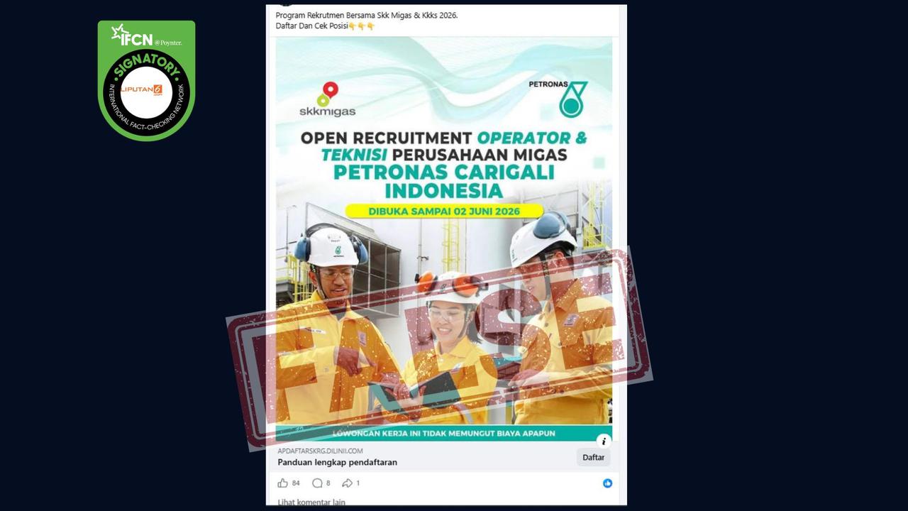 Fact Check: Fraudulent Recruitment Links Impersonating SKK Migas and Petronas Carigali