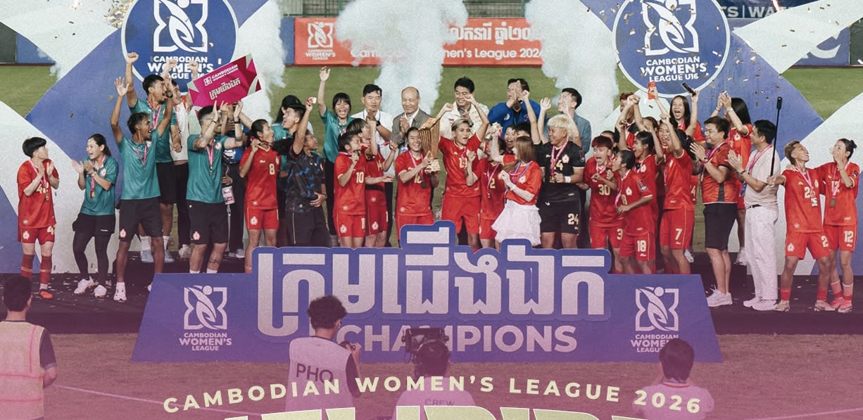 Phnom Penh Crown Secures Fourth Consecutive Cambodian Women's League Title