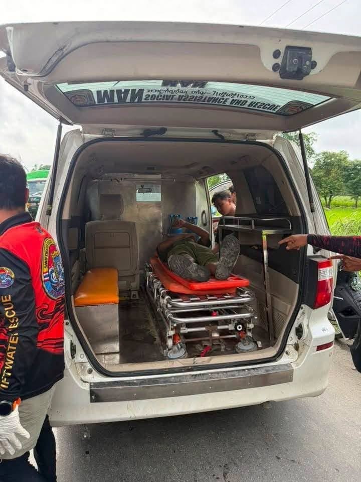 レーミョーナでの水害支援に向かう車両が横転、8人負傷