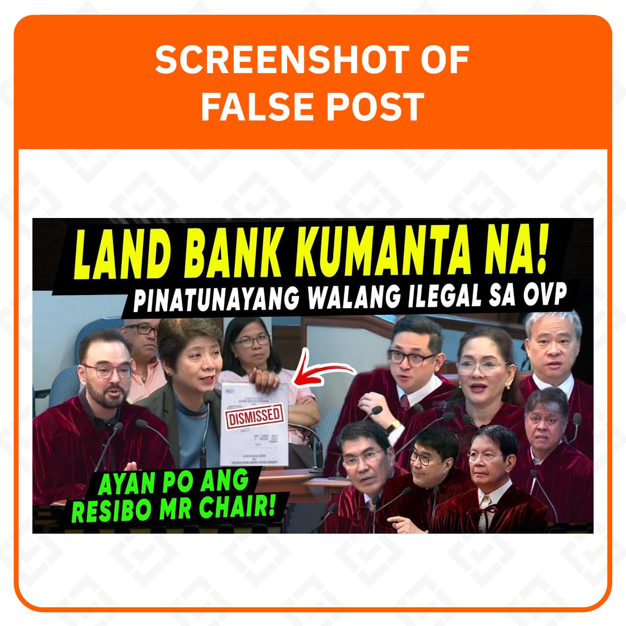 FACT CHECK: VP Sara impeachment ongoing, not ‘dismissed’ over Landbank testimony