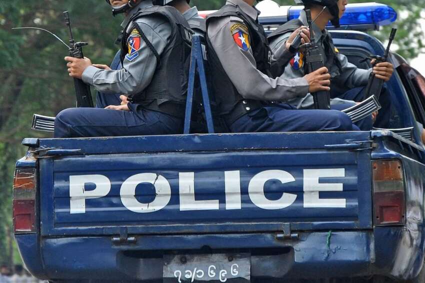 ミャンマー全土の警察官を選抜し特別戦闘訓練、警察コマンド部隊を編成して前線へ続々派遣