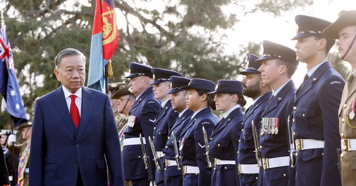 Vietnamese President To Lam Receives State Welcome in Australia, Marking New Phase in Bilateral Ties
