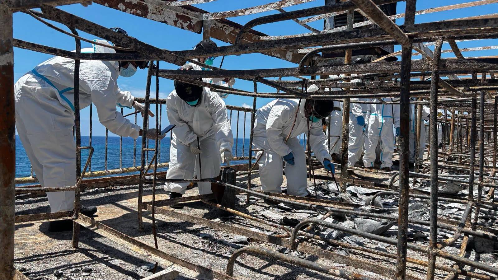 パラワン島フェリー火災、国家警察は合同調査団結成を支持