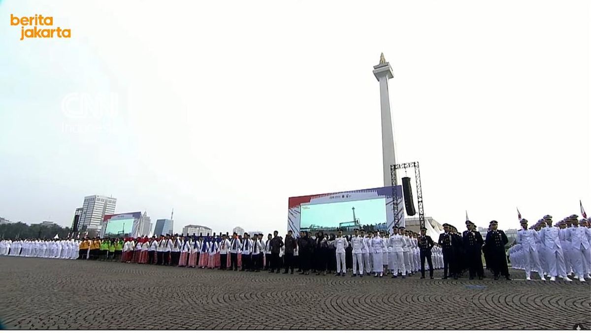 Jakarta Celebrates 499th Anniversary with Ceremony at Monas
