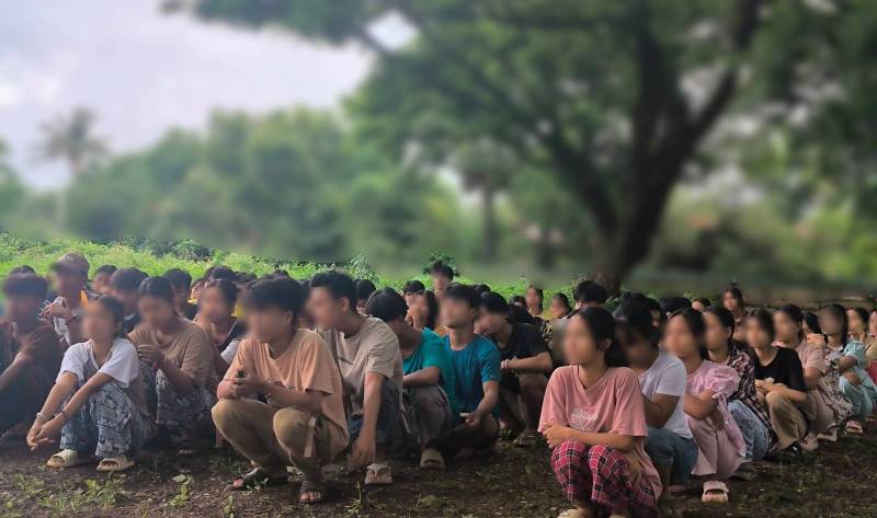 カレイ市で「セブンス・ジュライの精神を胸に、引き続き戦おう」と学生・市民によるデモ演説と活動を実施