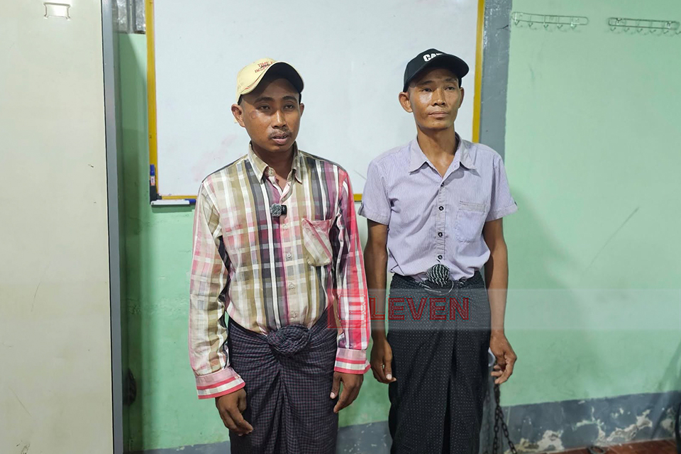 Two fathers who went missing near a hospital while treating their children in Mandalay City were found by the police and returned to their families