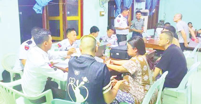 90 Chinese online scammers, gambling items seized in Shan State (North)