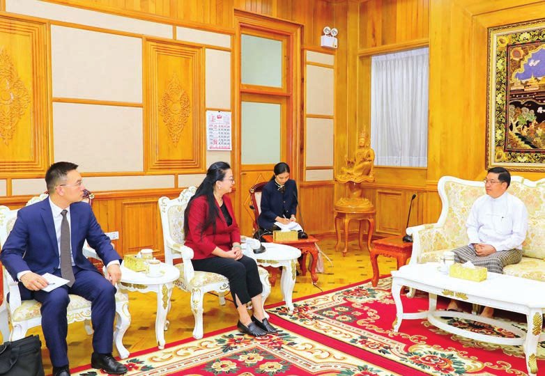 MoE Union Minister receives Indian Ambassador to Myanmar