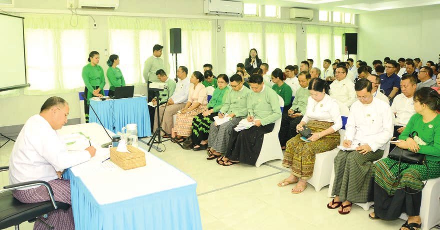 Union Health Minister reviews dengue prevention activities in Yangon Region