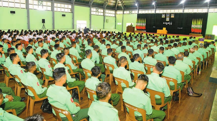 Substitution of four Defence Services Personnel Representatives for Pyithu Hluttaw