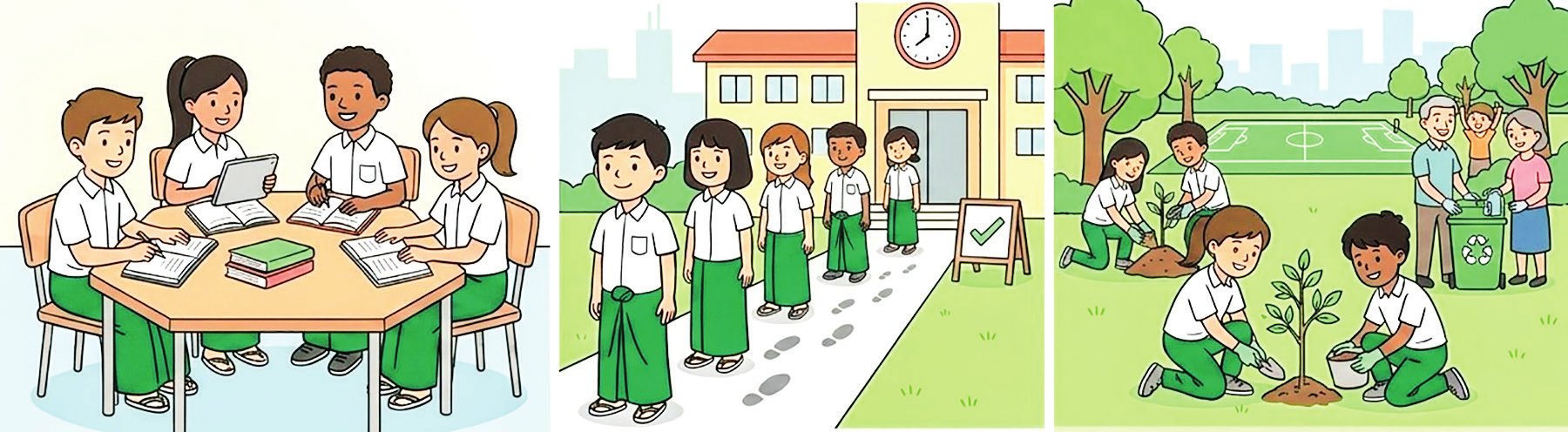 若者に知識と技能の両方を身につけさせる