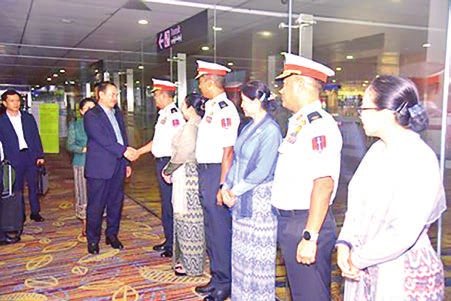 Lao goodwill delegation arrives in Yangon to strengthen bilateral naval ties