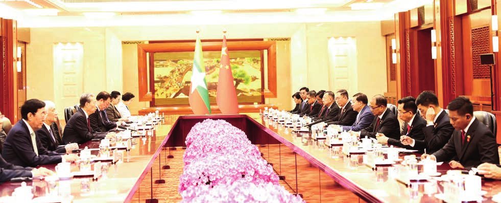 ミャンマーと中国、国境の安定と安全保障で協力を深化へ